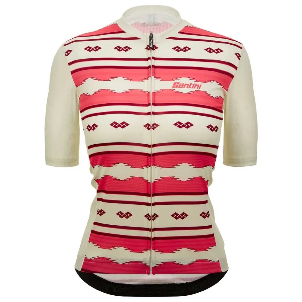 Джерси с коротким рукавом Santini Pendelton, бежевый 
Джерси с коротким рукавом Santini Pendelton, бежевый