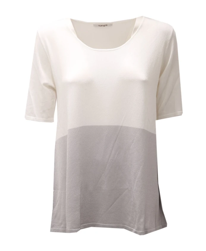 Топ из вискозы кремового/серебристого цвета, изготовлен в Италии. Kangra, белый
Топ из вискозы кремового/серебристого цвета, изготовлен в Италии. Kangra, белый