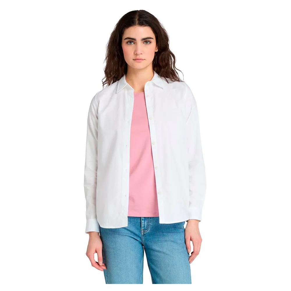 Рубашка с длинным рукавом Timberland Oxford, белый
Рубашка с длинным рукавом Timberland Oxford, белый