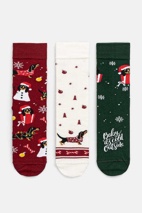 Хлопковые носки 3 пары Medicine, мультиколор
Хлопковые носки 3 пары Medicine, мультиколор