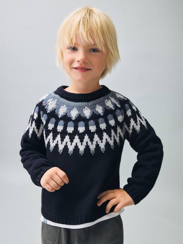 Детский свитер Berg Fair Isle Mango, Navy
Детский свитер Berg Fair Isle Mango, Navy
