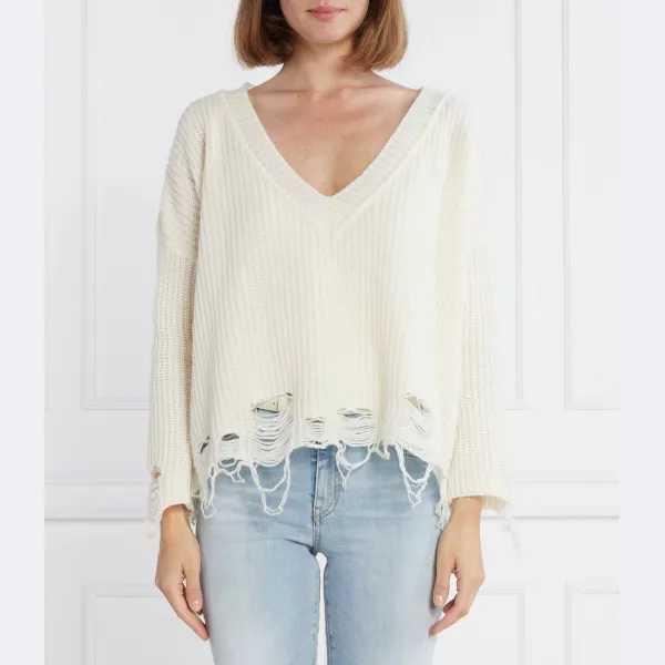 Шерстяной свитер обычного кроя Pinko, белый
Шерстяной свитер обычного кроя Pinko, белый