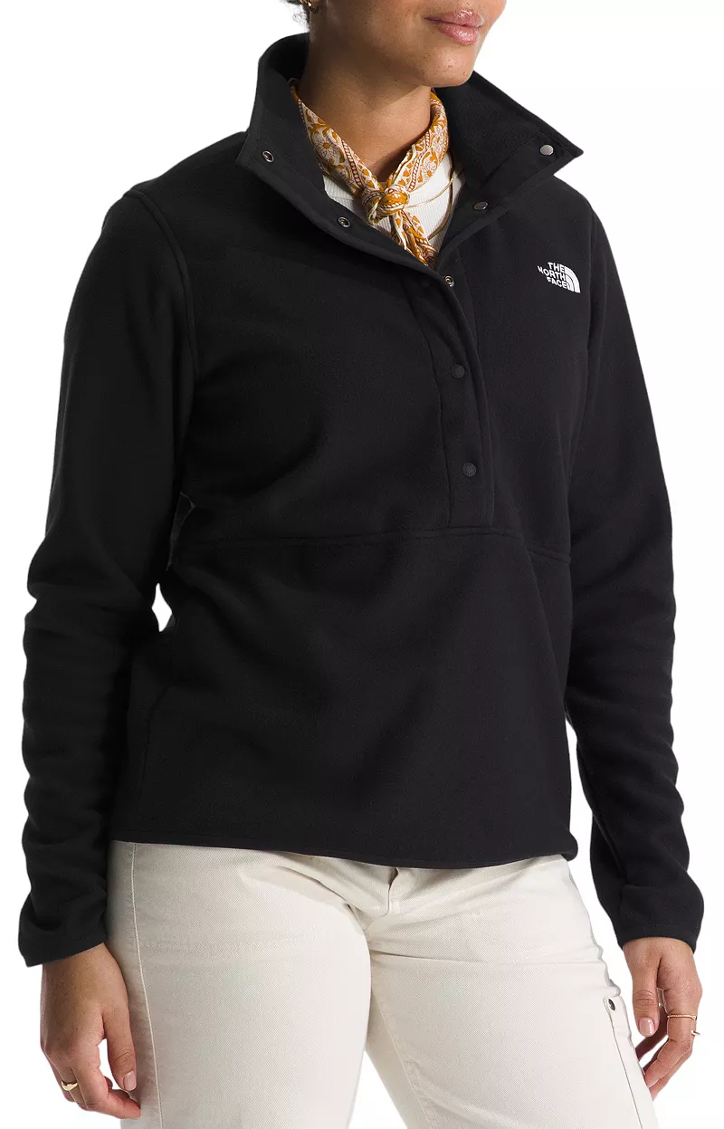 Женский флисовый пуловер с застежкой 1/2 The North Face Glacier Fleece, цвет TNF Black
Женский флисовый пуловер с застежкой 1/2 The North Face Glacier Fleece, цвет TNF Black