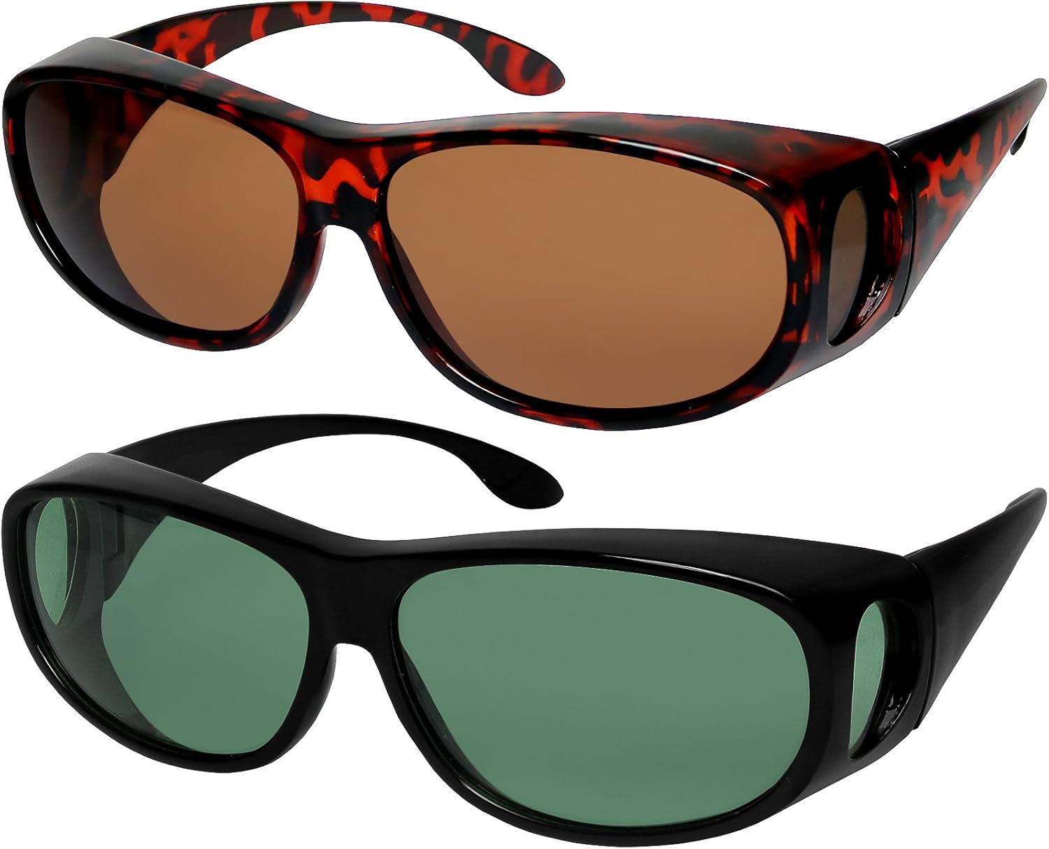 Очки Success Eyewear с поляризованными линзами, идеально подходят для ношения поверх солнцезащитных очков, а также для очков с диоптриями. 100% защита от УФ-излучения для мужчин и женщин, Set of G15 and Brown Lens
Очки Success Eyewear с поляризованными линзами, идеально подходят для ношения поверх солнцезащитных очков, а также для очков с диоптриями. 100% защита от УФ-излучения для мужчин и женщин, Set of G15 and Brown Lens