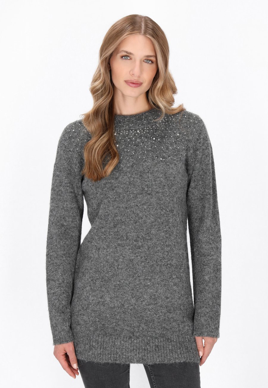 Джемпер DreiMaster Jumper, Dark Grey Melange/Dark Grey
Джемпер DreiMaster Jumper, Dark Grey Melange/Dark Grey