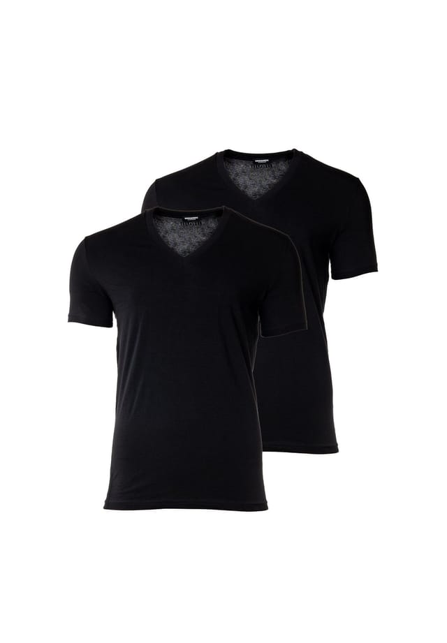 Футболка - с v-образным вырезом хлопок стрейч двойная упаковка 2 шт. Dsquared2, черный
Футболка - с v-образным вырезом хлопок стрейч двойная упаковка 2 шт. Dsquared2, черный