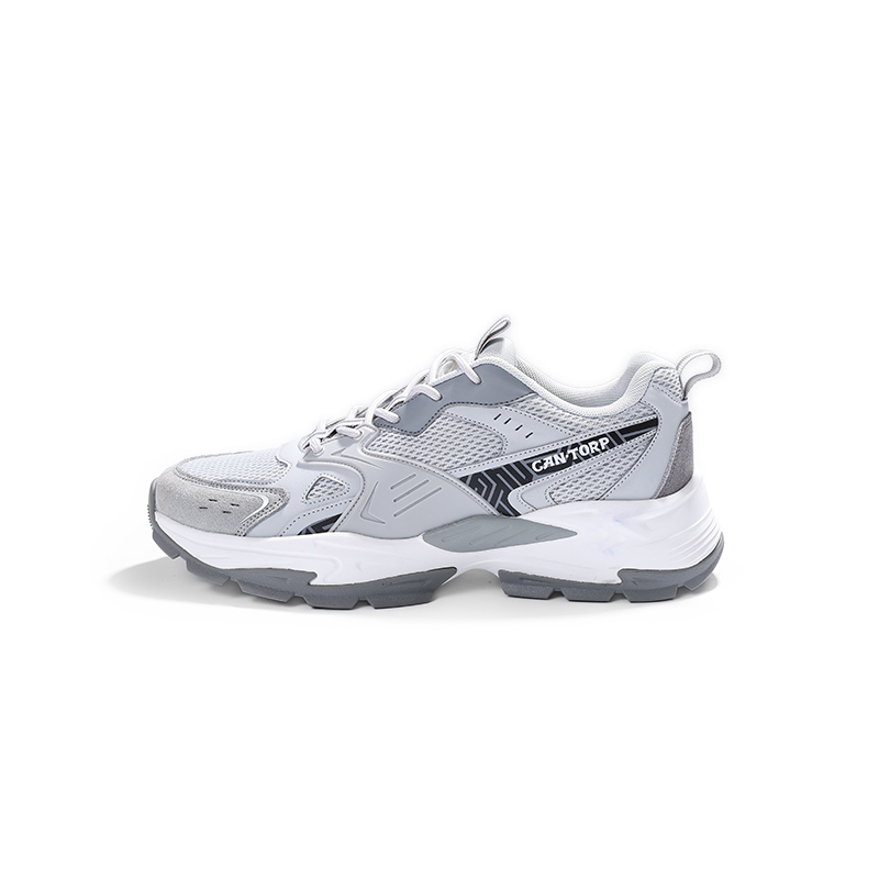 CAN·TORP Черно-белые массивные кроссовки мужские низкие серо-белые, цвет Gray White 
CAN·TORP Черно-белые массивные кроссовки мужские низкие серо-белые, цвет Gray White