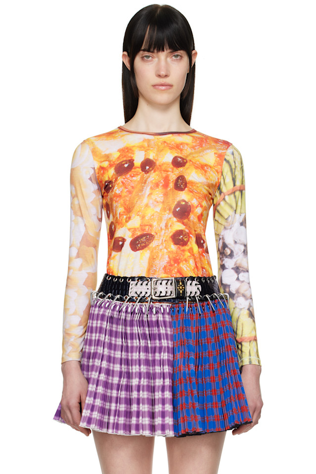 Футболка приталенная "Dinner's served" Chopova Lowena, мультиколор
Футболка приталенная "Dinner's served" Chopova Lowena, мультиколор