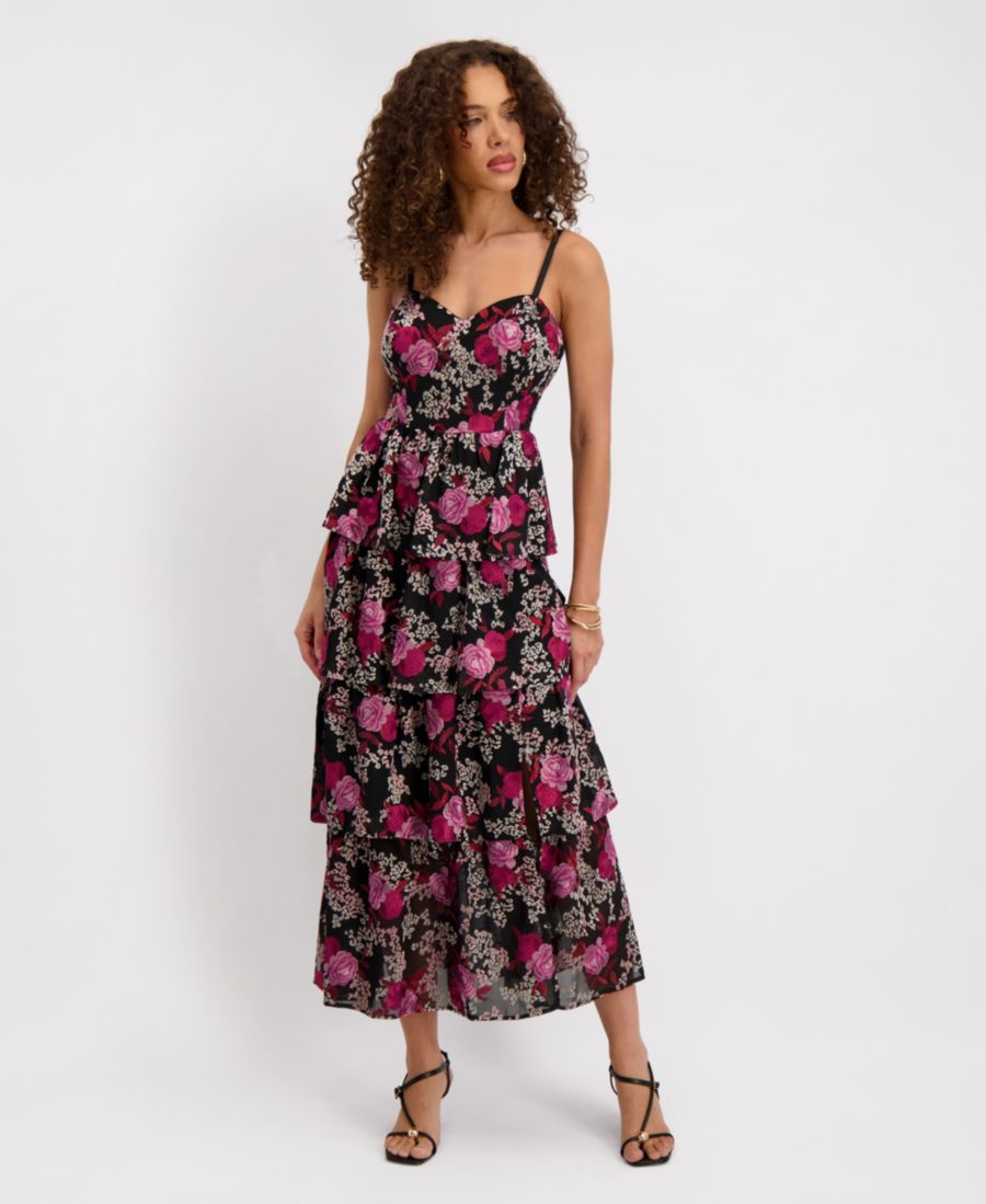 Женское платье с вышитым вырезом в форме сердца Siena, Black multi
Женское платье с вышитым вырезом в форме сердца Siena, Black multi