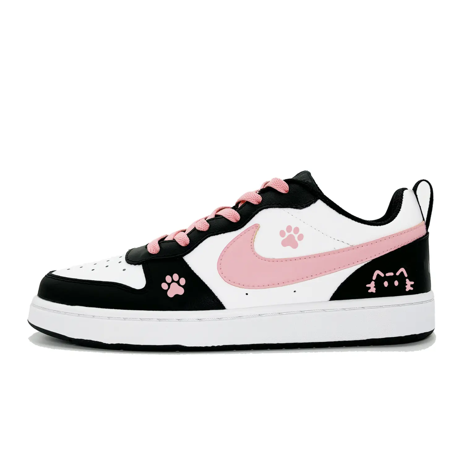 Nike Court Borough Pink Fluffy Kitten устойчивые к истиранию облегченные амортизирующие низкие скейтборд кроссовки Pink Kids'
Nike Court Borough Pink Fluffy Kitten устойчивые к истиранию облегченные амортизирующие низкие скейтборд кроссовки Pink Kids'