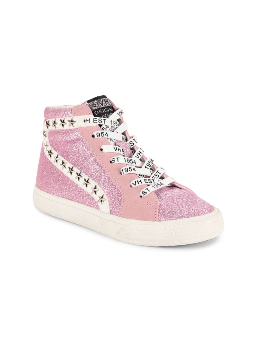 Высокие кеды Nancy Glitter для младенцев, маленьких девочек и девочек Vintage Havana, розовый
Высокие кеды Nancy Glitter для младенцев, маленьких девочек и девочек Vintage Havana, розовый