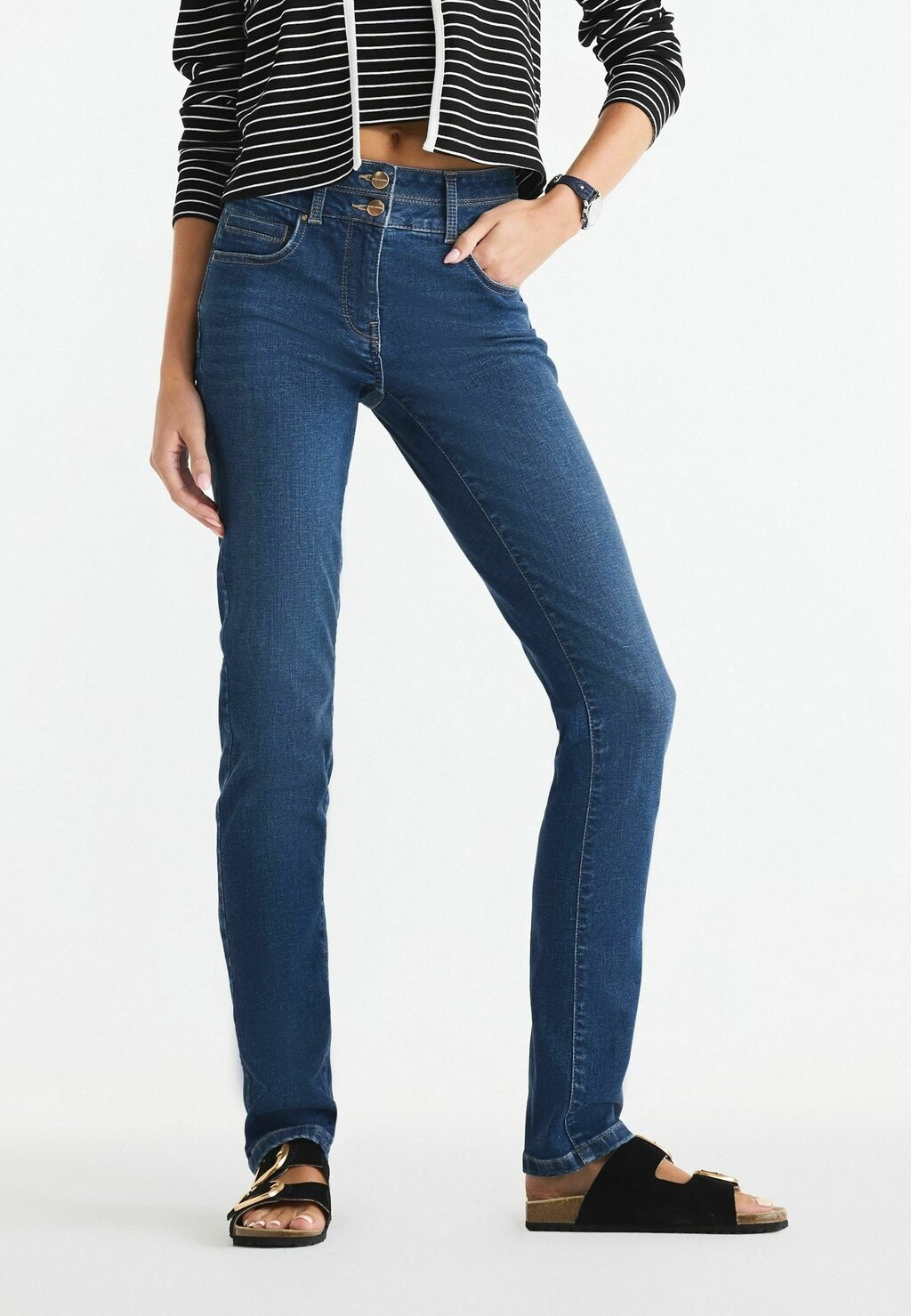 Джинсы приталенного кроя, средний синий цвет LIFT SHAPE STANDARD Next
Джинсы приталенного кроя, средний синий цвет LIFT SHAPE STANDARD Next