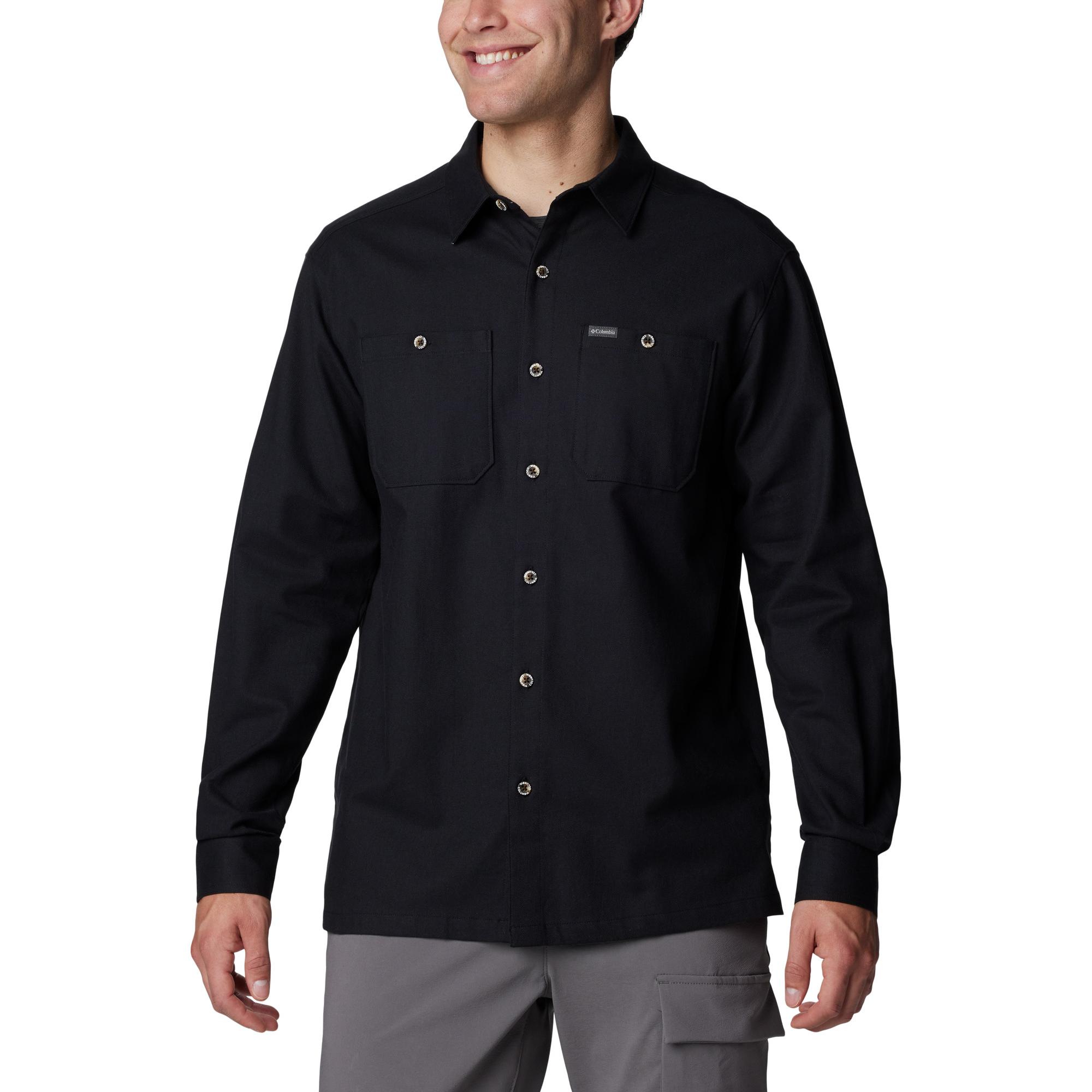 Мужская тканая рубашка с длинным рукавом Pitchstone Columbia, Black/City Grey
Мужская тканая рубашка с длинным рукавом Pitchstone Columbia, Black/City Grey