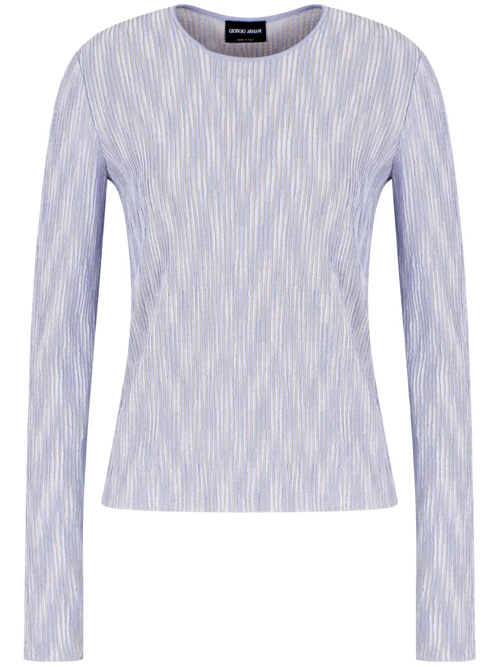 Топ из джерси в рубчик GIORGIO ARMANI, синий
Топ из джерси в рубчик GIORGIO ARMANI, синий