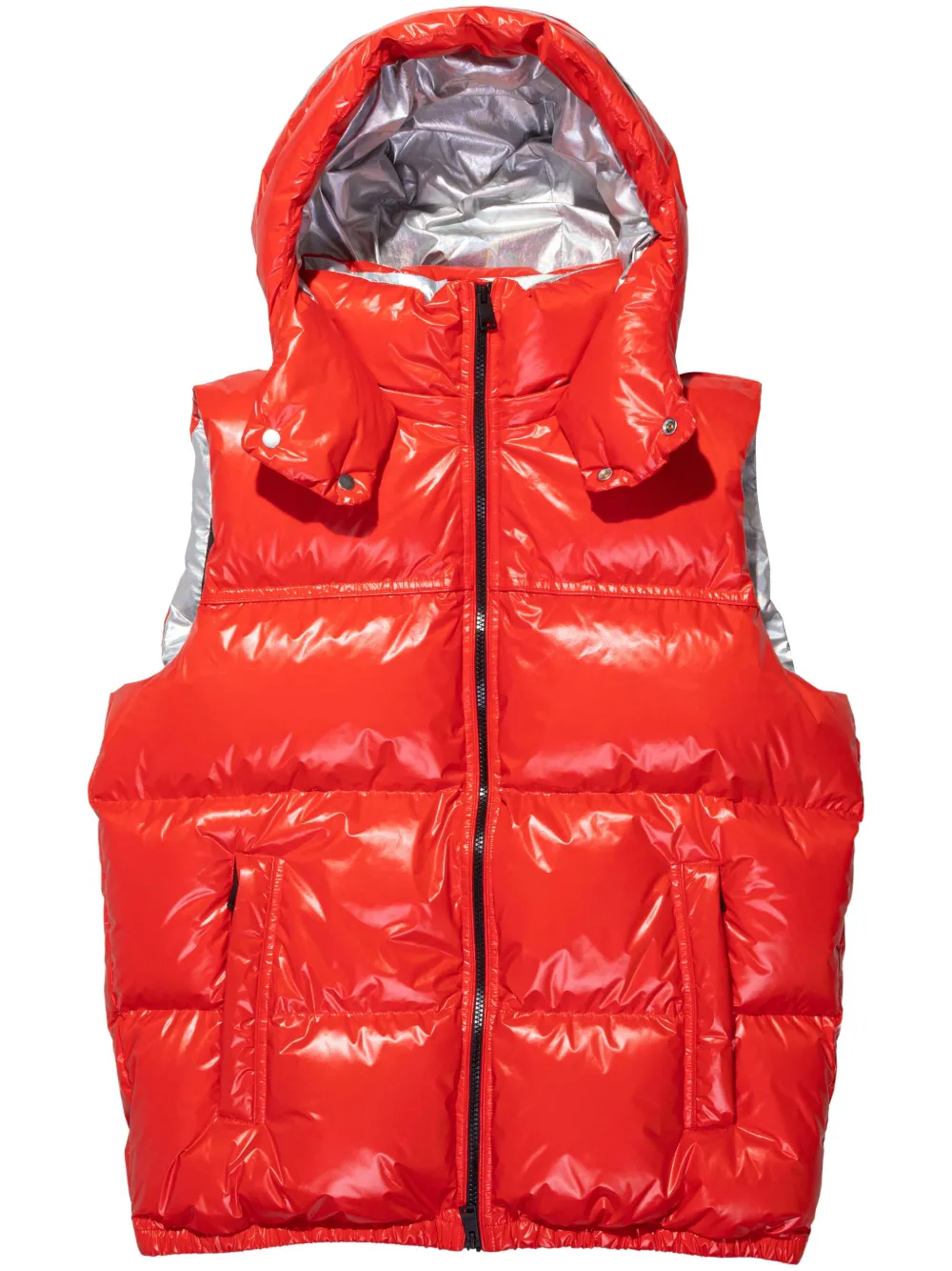 Дутый жилет с капюшоном и логотипом Purple Brand, красный
Дутый жилет с капюшоном и логотипом Purple Brand, красный