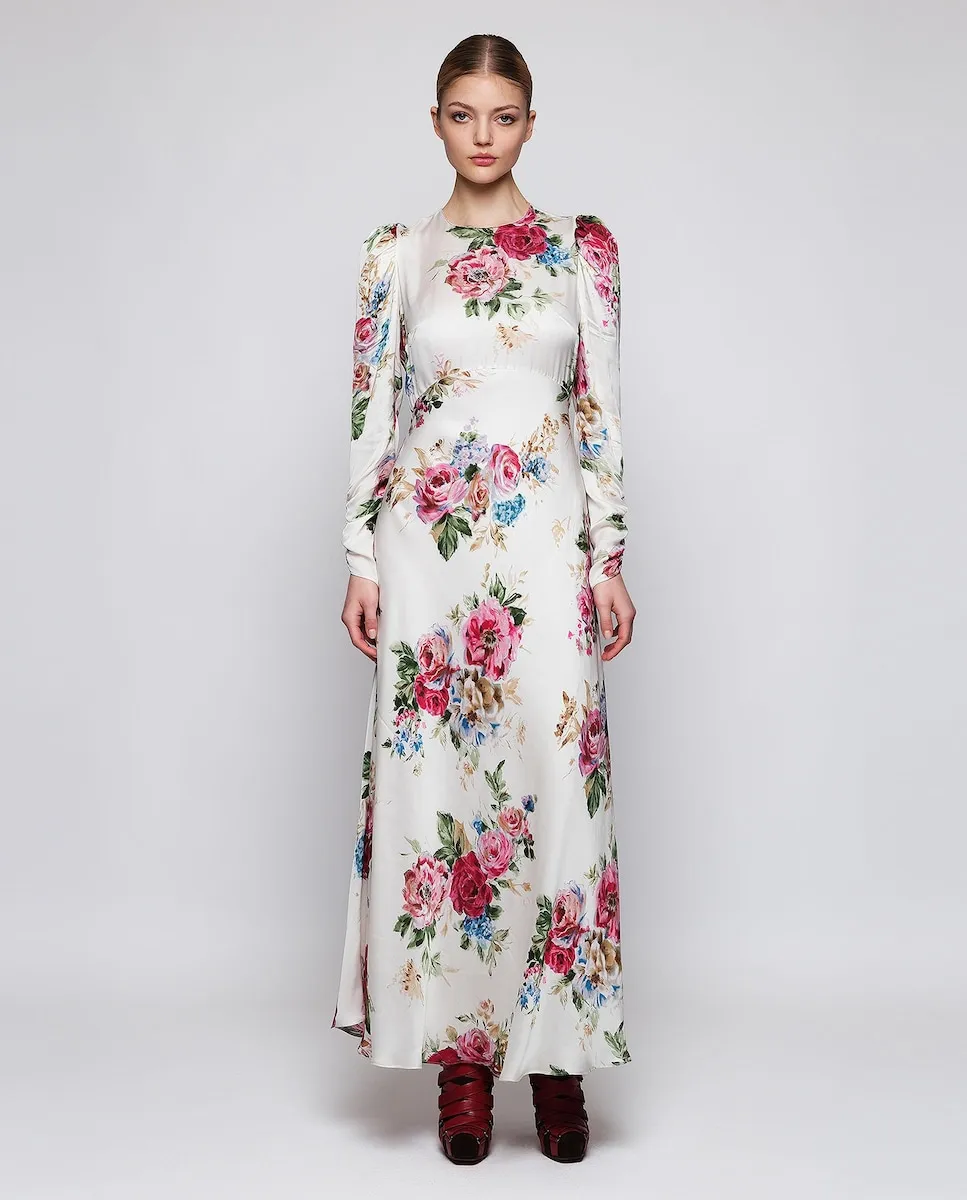 Длинное платье с цветочным рисунком Mirto, белый
Длинное платье с цветочным рисунком Mirto, белый