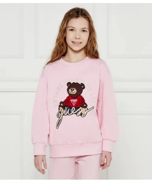 Толстовка Oversize fit Guess, розовый
Толстовка Oversize fit Guess, розовый