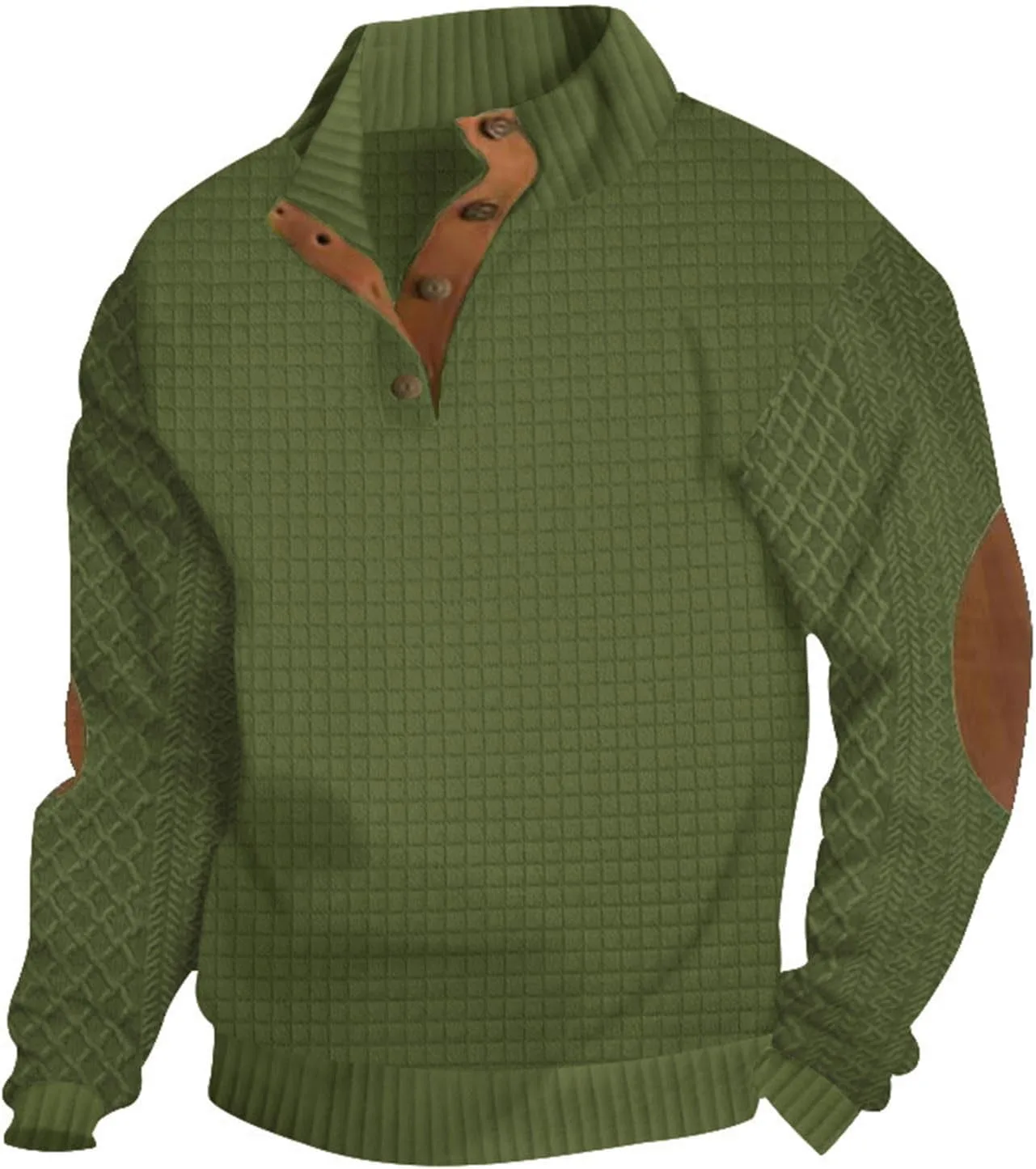 Мужской осенний свитер из вельвета Vintage Mock Neck Quarter Zip с пуговицами
Мужской осенний свитер из вельвета Vintage Mock Neck Quarter Zip с пуговицами