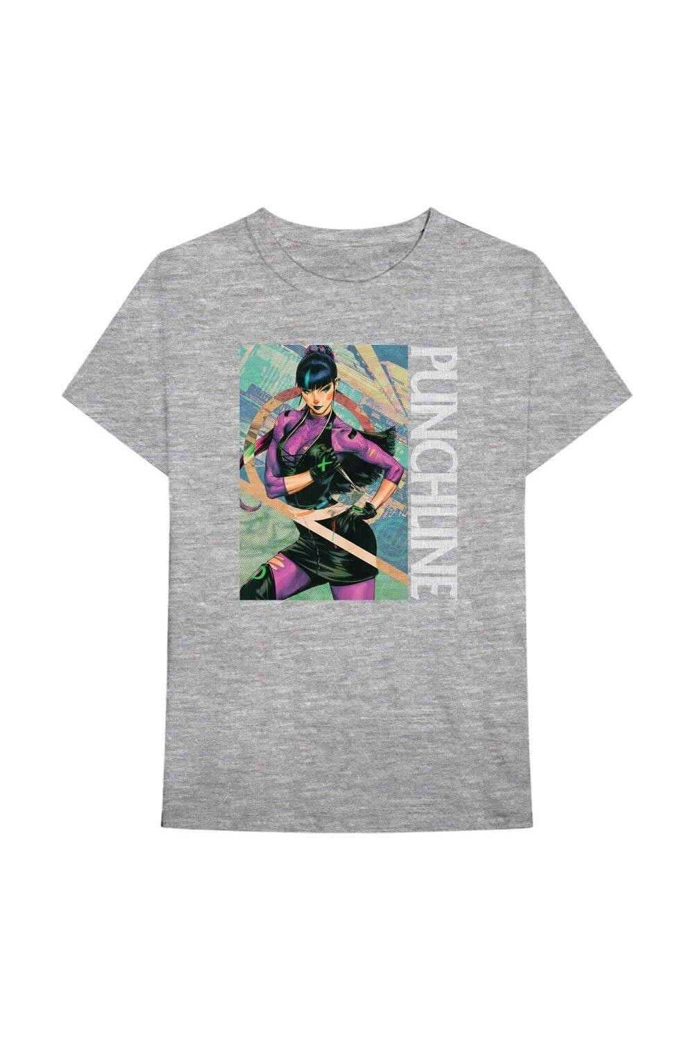 Хлопковая футболка Punchline DC Comics, серый
Хлопковая футболка Punchline DC Comics, серый