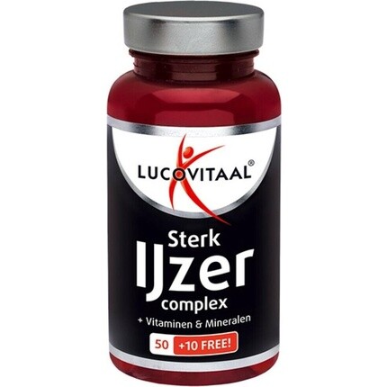 Добавка Lucovitaal Strong Iron Complex - 60 Таблетки
Добавка Lucovitaal Strong Iron Complex - 60 Таблетки
