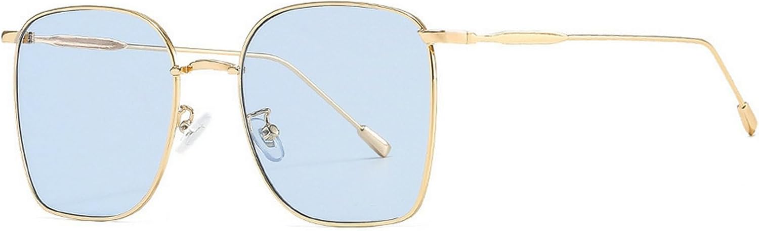 Винтажные большие квадратные солнцезащитные очки для мужчин, металлические очки, модные женские солнцезащитные очки черного цвета с защитой от УФ-излучения UV400 mincl, C5
Винтажные большие квадратные солнцезащитные очки для мужчин, металлические очки, модные женские солнцезащитные очки черного цвета с защитой от УФ-излучения UV400 mincl, C5