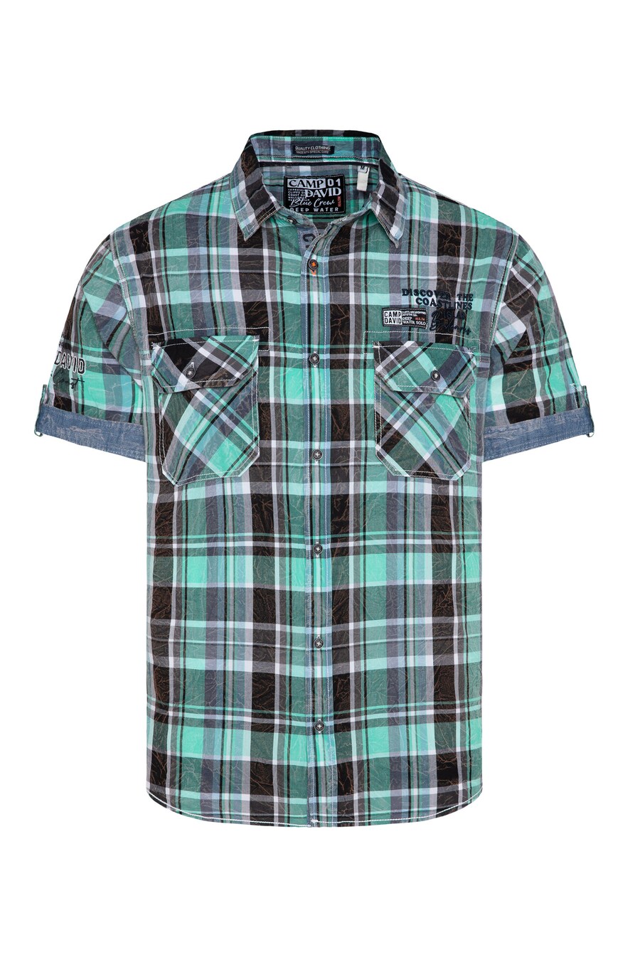 Рубашка обычного кроя на пуговицах CAMP DAVID, цвет Mint/Jade
Рубашка обычного кроя на пуговицах CAMP DAVID, цвет Mint/Jade