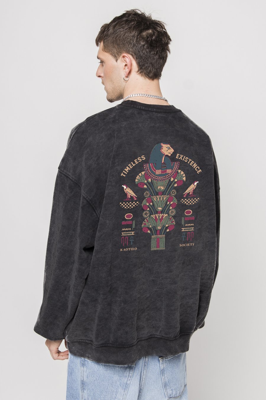Толстовка Kaotiko CREW WASHED TIMELESS EXISTENCE, Black
Толстовка Kaotiko CREW WASHED TIMELESS EXISTENCE, Black