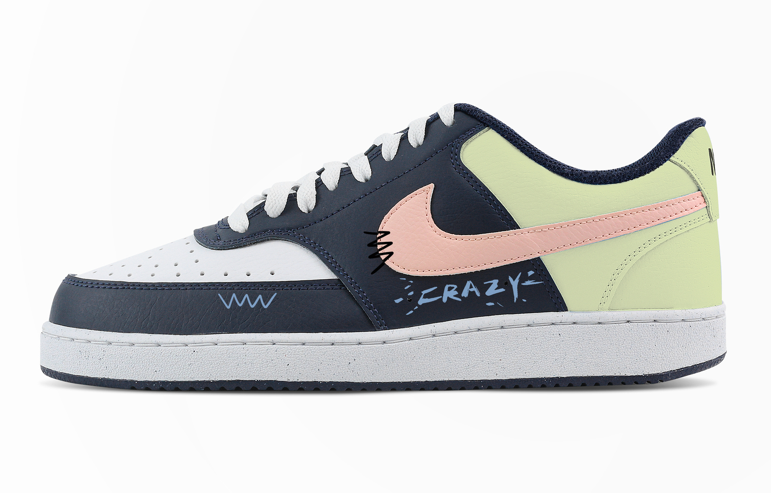 Nike Кроссовки Court Vision Low Fantastical Green Mango низкие мужские сине-зеленые
Nike Кроссовки Court Vision Low Fantastical Green Mango низкие мужские сине-зеленые