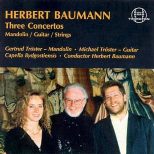CD диск Baumann / Troester / Baumann: 3 Concertos for Guitar Strings & Mandolin
CD диск Baumann / Troester / Baumann: 3 Concertos for Guitar Strings & Mandolin