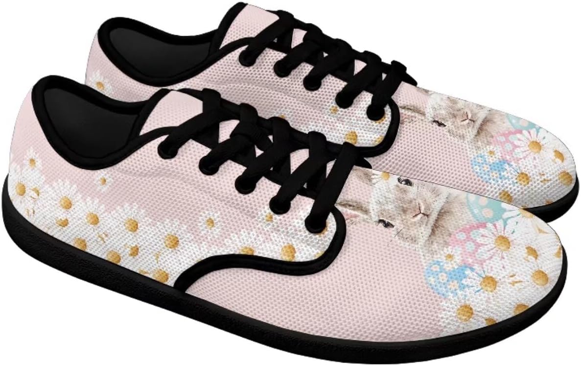 Кроссовки Binienty с широкой посадкой для женщин и мужчин, противоскользящие, для бега, ходьбы и походов, низкие, с шнуровкой, спортивные теннисные, Easter Bunny Daisy
Кроссовки Binienty с широкой посадкой для женщин и мужчин, противоскользящие, для бега, ходьбы и походов, низкие, с шнуровкой, спортивные теннисные, Easter Bunny Daisy