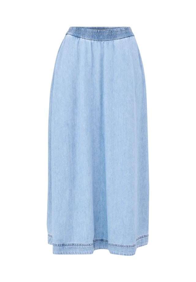 Длинная джинсовая юбка с эластичным поясом Paddock'S, голубой
Длинная джинсовая юбка с эластичным поясом Paddock'S, голубой