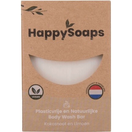 HappySoaps Happy Body Bar с кокосом и лаймом
HappySoaps Happy Body Bar с кокосом и лаймом