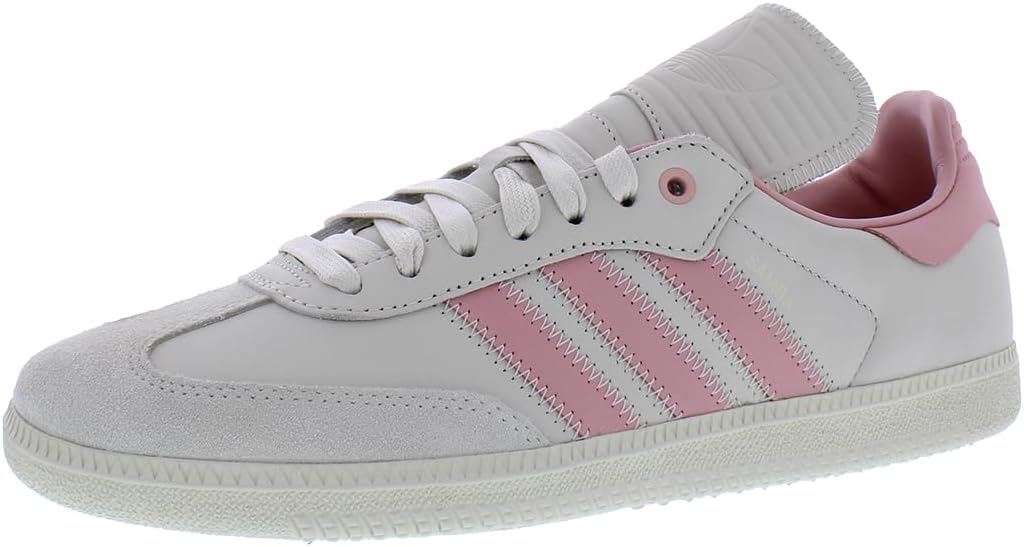 Кроссовки для зала adidas Samba для взрослых, унисекс, белый/розовый
Кроссовки для зала adidas Samba для взрослых, унисекс, белый/розовый