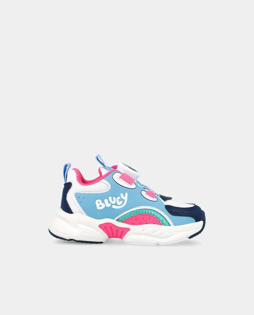 Детские спортивные кроссовки с поворотной застежкой и лицензией Bluey Garvalín, синий
Детские спортивные кроссовки с поворотной застежкой и лицензией Bluey Garvalín, синий