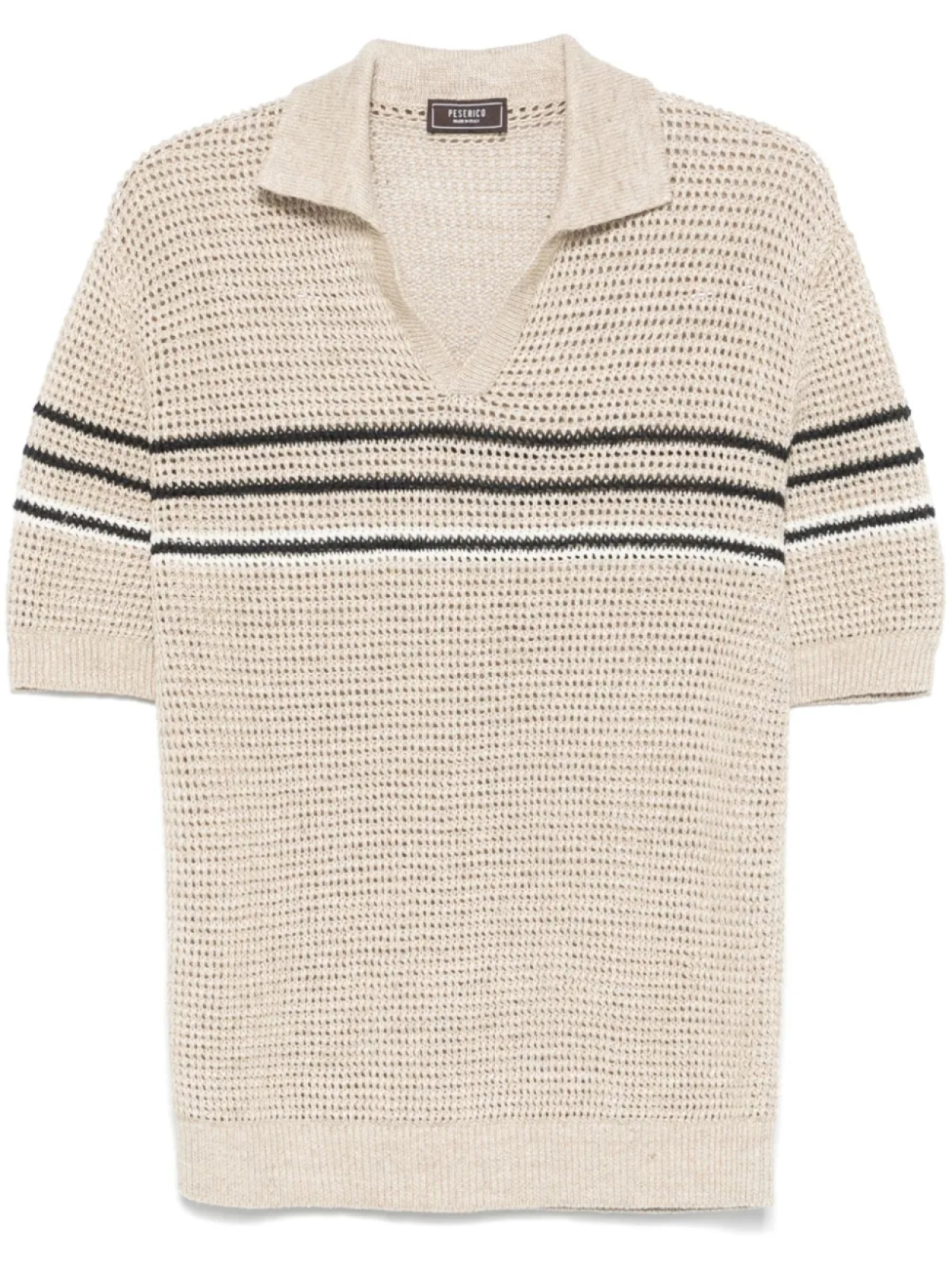 Peserico рубашка поло в технике кроше, нейтральный
Peserico рубашка поло в технике кроше, нейтральный