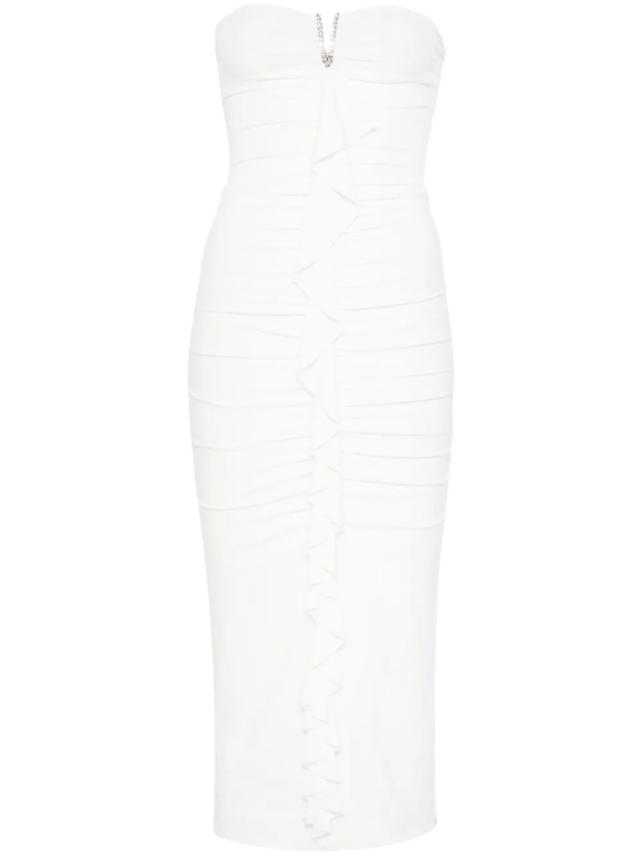 Платье миди NISSA с оборками, белый
Платье миди NISSA с оборками, белый