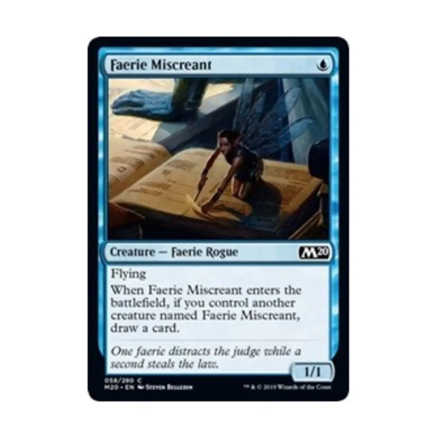 CCG Фея-негодяй (клавиша C), MTG - Core Set 2020
CCG Фея-негодяй (клавиша C), MTG - Core Set 2020