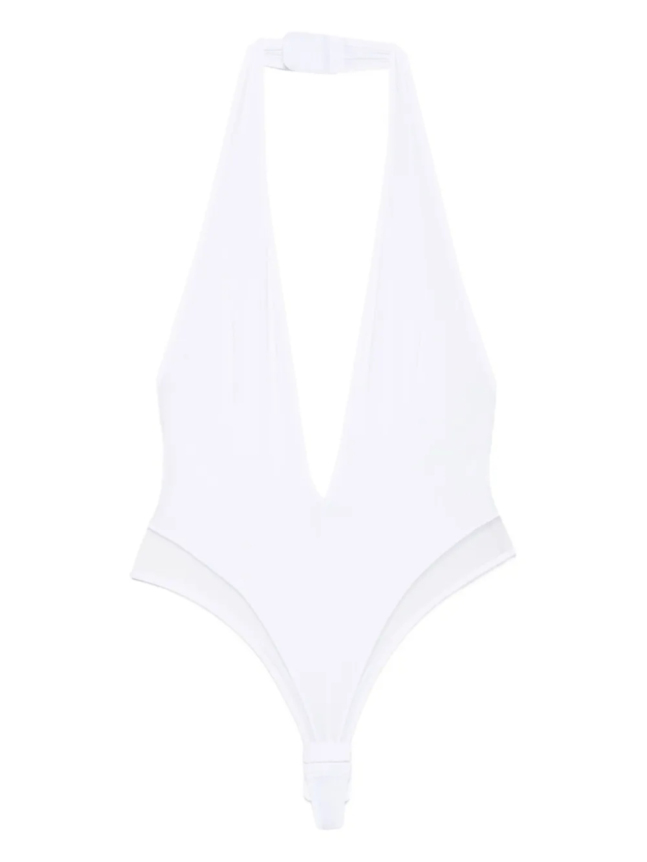 Боди Maison Close Pure Tentation с V-образным вырезом, белый 
Боди Maison Close Pure Tentation с V-образным вырезом, белый