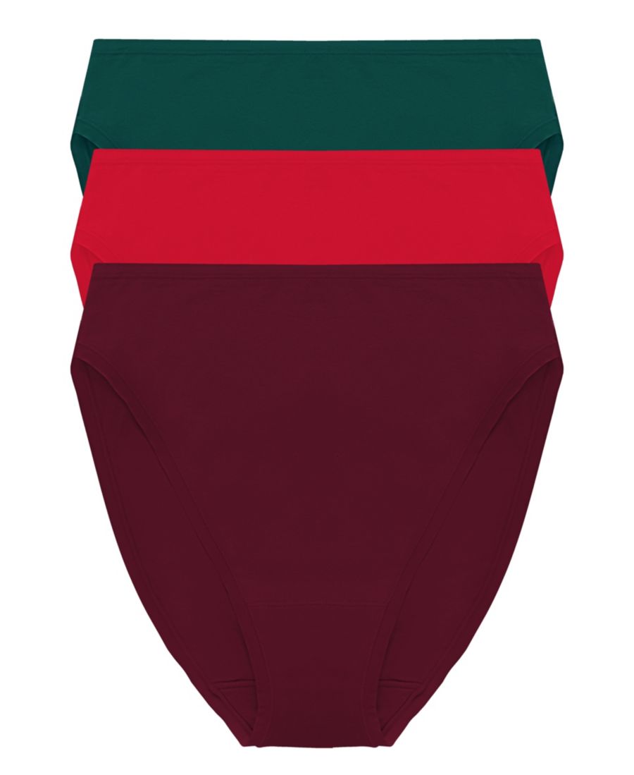 Женские трусики с высокой посадкой из хлопка Bliss Bare, комплект из 3 штук, артикул 772346MP Natori, Royal Fig/bonfire/elm
Женские трусики с высокой посадкой из хлопка Bliss Bare, комплект из 3 штук, артикул 772346MP Natori, Royal Fig/bonfire/elm