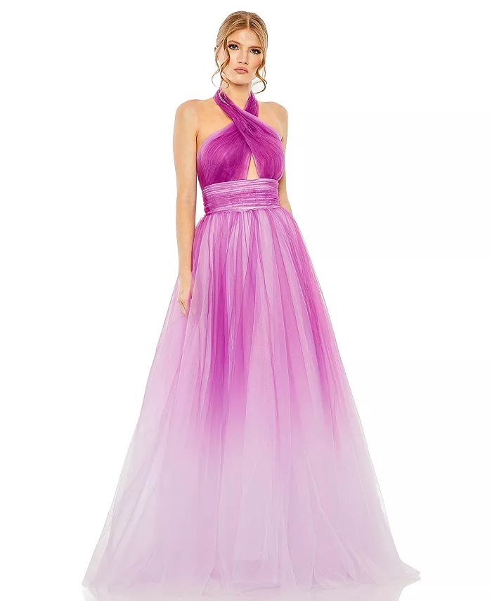 Женское платье из тюля с перекрещивающимся вырезом Mac Duggal, фиолетовый
Женское платье из тюля с перекрещивающимся вырезом Mac Duggal, фиолетовый