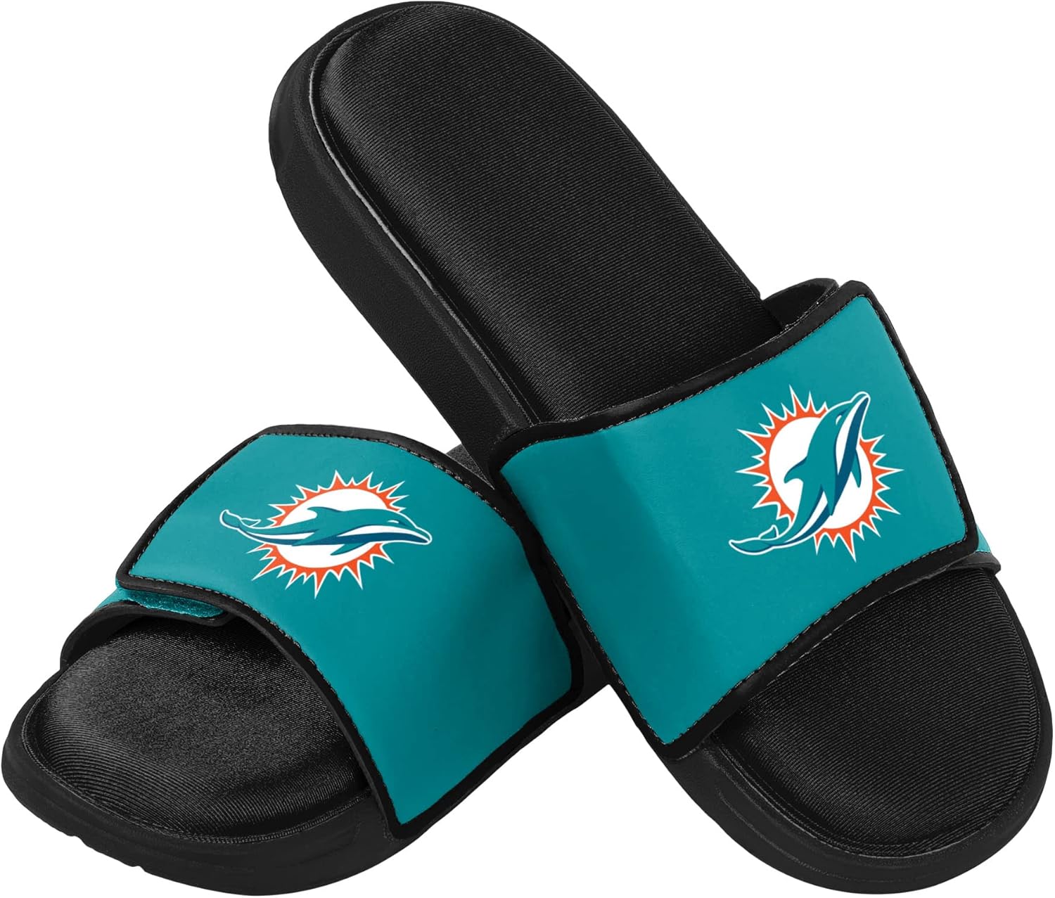 Сланцы для душа и пляжа FOCO с логотипом мужской команды NFL, 7-8 Foam Miami Dolphins
Сланцы для душа и пляжа FOCO с логотипом мужской команды NFL, 7-8 Foam Miami Dolphins