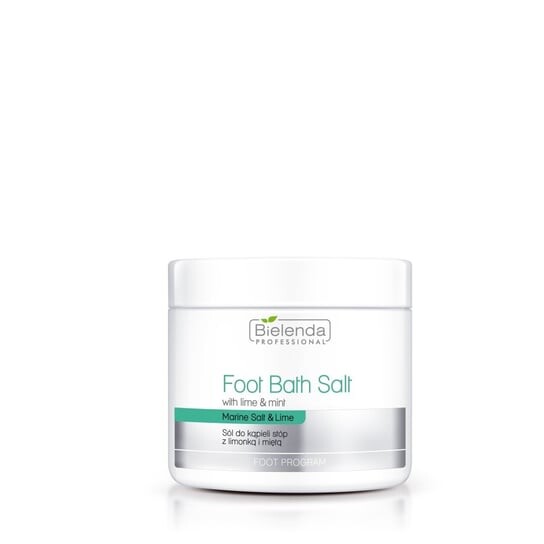 Соль для ванн для ног с лаймом и мятой, 600 г Bielenda Professional
Соль для ванн для ног с лаймом и мятой, 600 г Bielenda Professional