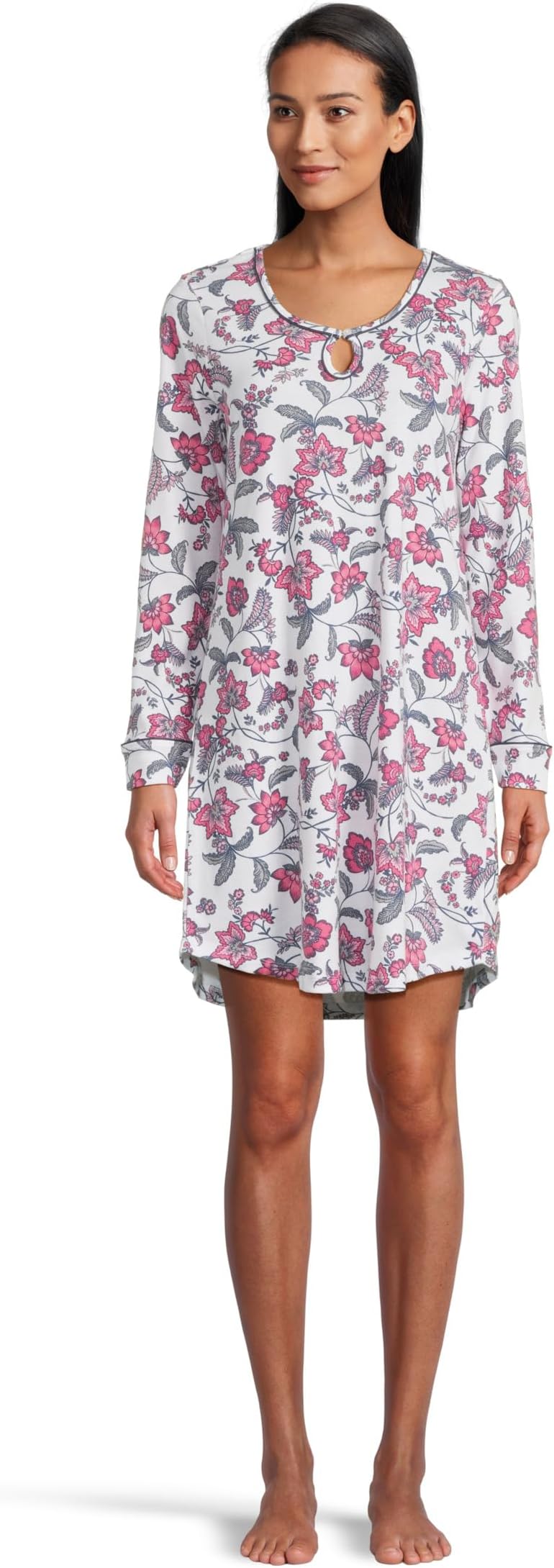Женская ночная рубашка с длинным рукавом Jolly & Bright Karen Neuburger, Leaf And Vine
Женская ночная рубашка с длинным рукавом Jolly & Bright Karen Neuburger, Leaf And Vine