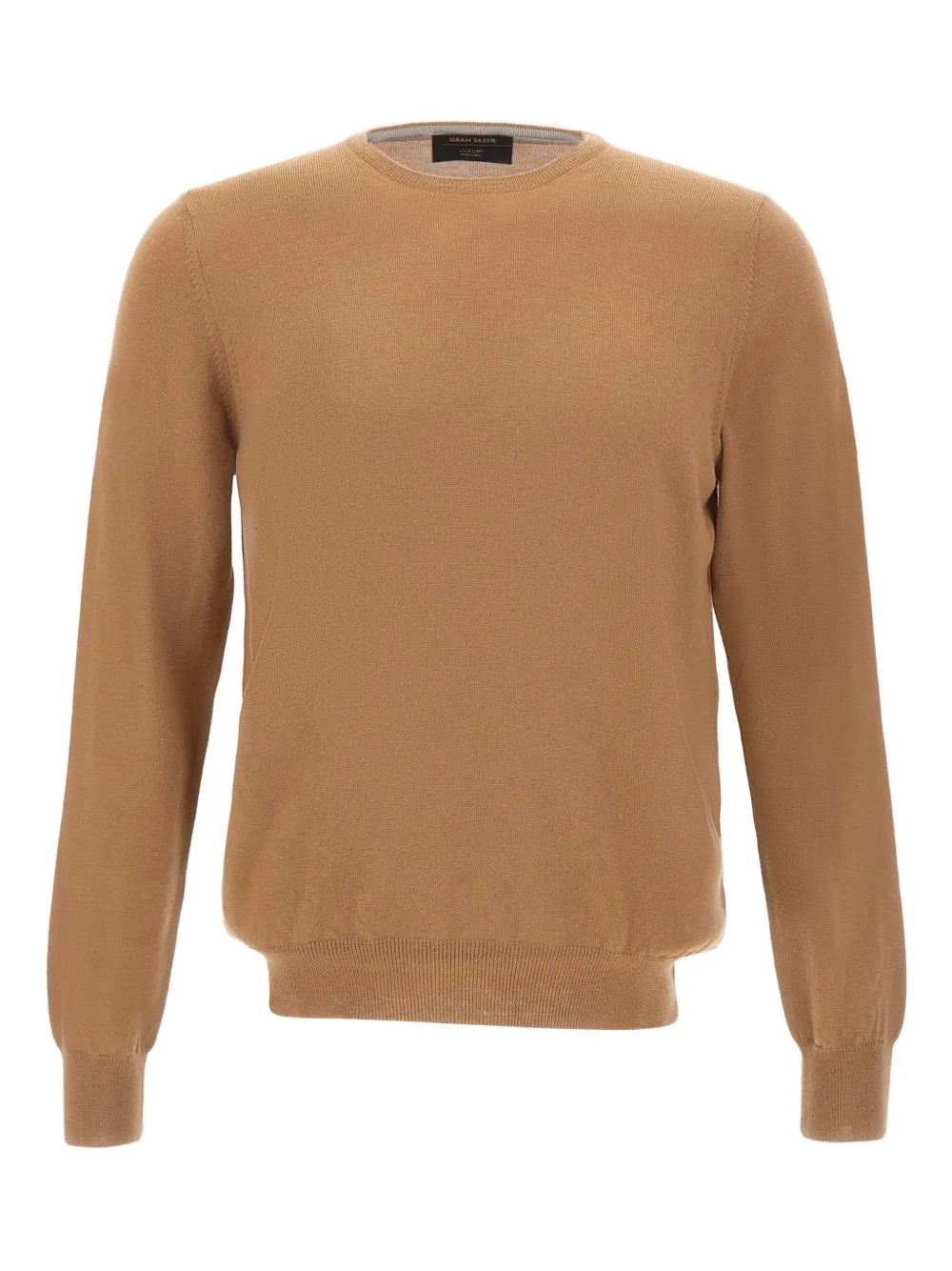 Шерстяной свитер с круглым вырезом Gran Sasso, коричневый
Шерстяной свитер с круглым вырезом Gran Sasso, коричневый