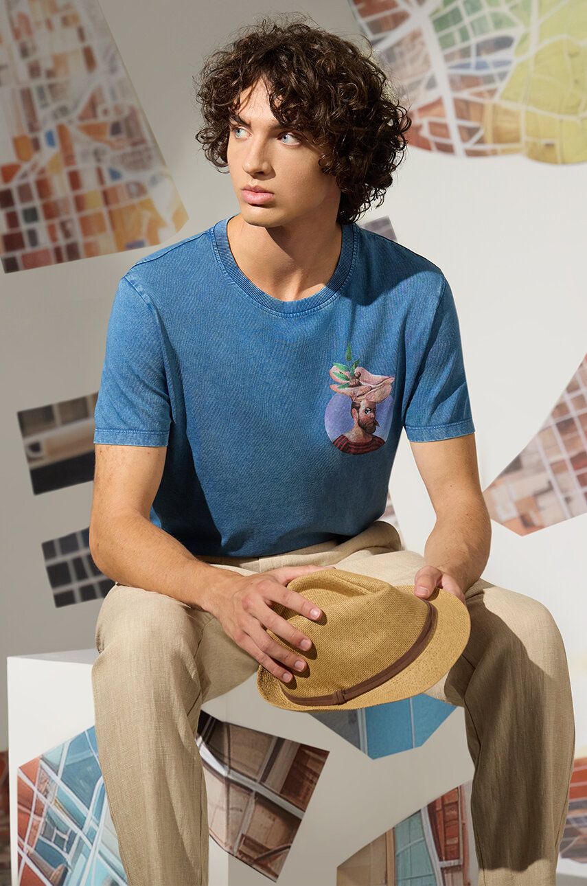 Хлопковая футболка Medicine, синий
Хлопковая футболка Medicine, синий