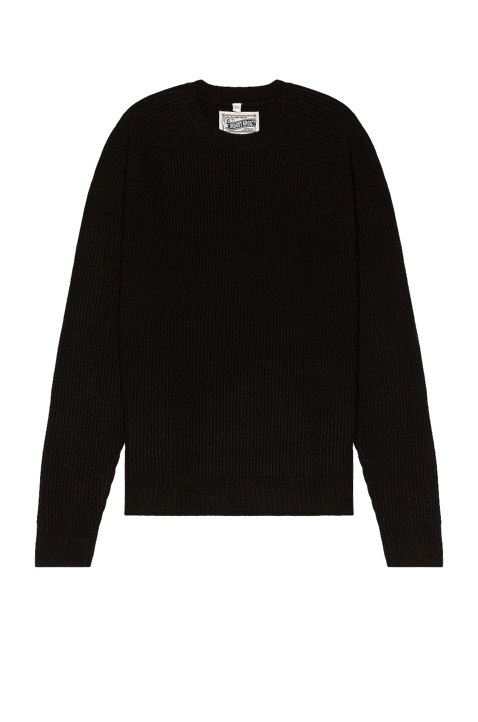Свитер Schott Ribbed Wool Crewneck, черный
Свитер Schott Ribbed Wool Crewneck, черный