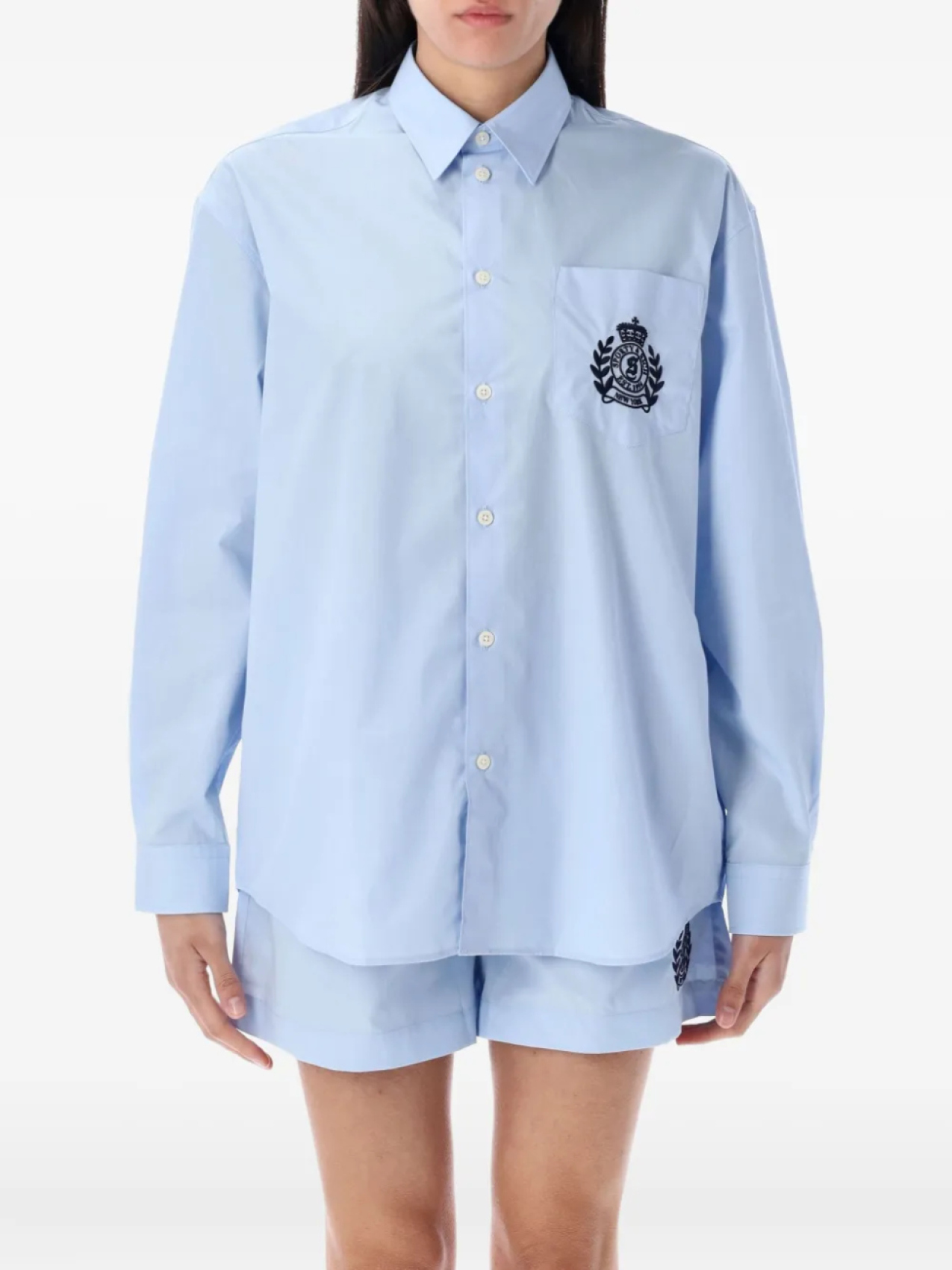 Футболка H&W Crest Sporty & Rich, синий
Футболка H&W Crest Sporty & Rich, синий