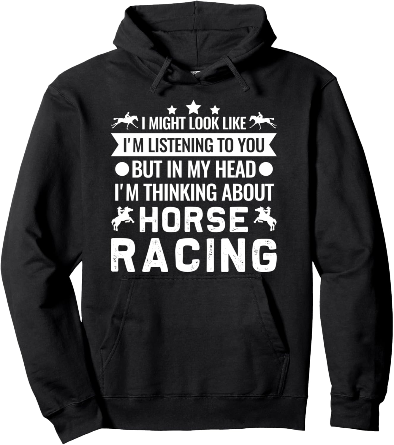 Толстовка с надписью Я думаю о скачках Horse Racing & Horse Lover Gifts, черный
Толстовка с надписью Я думаю о скачках Horse Racing & Horse Lover Gifts, черный
