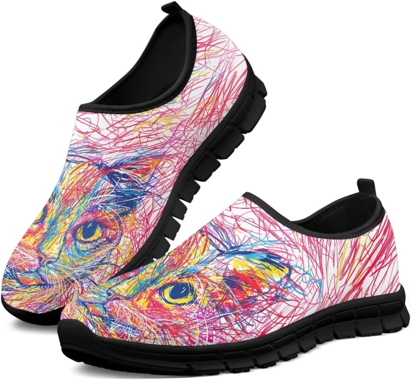 Мужские слипоны Twousenru, удобные повседневные лоферы, широкие, с нескользящей подошвой, обувь для работы, домашние тапочки, легкие кроссовки для улицы, Color Spots Cat
Мужские слипоны Twousenru, удобные повседневные лоферы, широкие, с нескользящей подошвой, обувь для работы, домашние тапочки, легкие кроссовки для улицы, Color Spots Cat