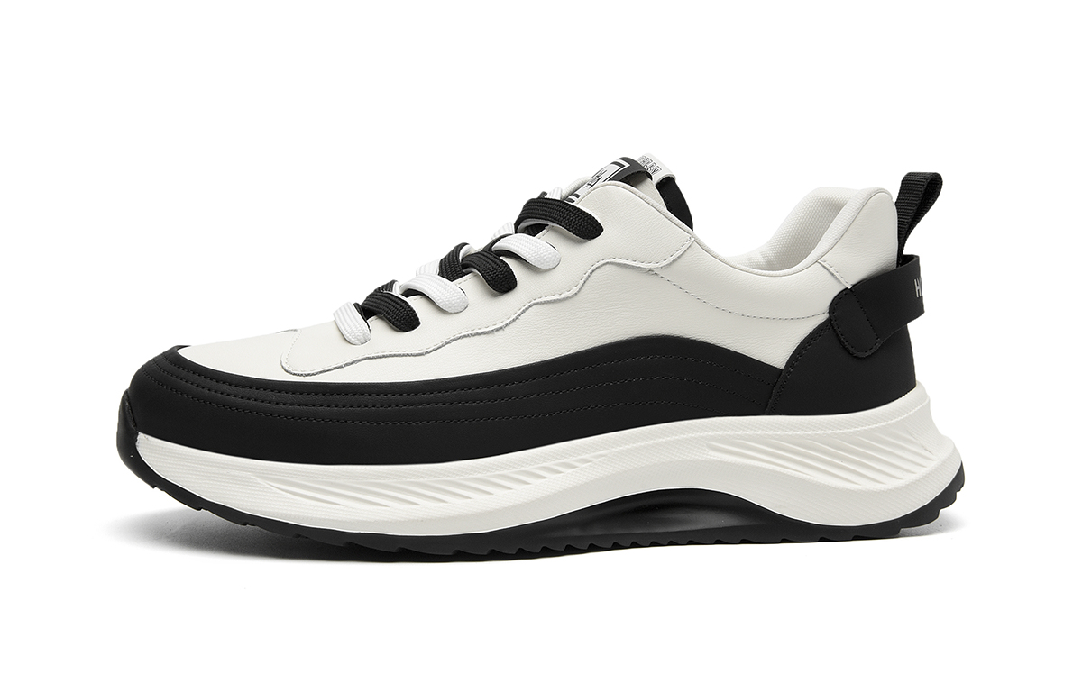 Повседневные кроссовки мужские низкие черные HLA, бело-черные
Повседневные кроссовки мужские низкие черные HLA, бело-черные